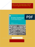 PDF The Queer Outside in Law: Recognising LGBTIQ People in the United Kingdom Senthorun Raj download