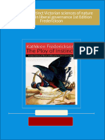 [Ebooks PDF] download The ploy of instinct Victorian sciences of nature and sexuality in liberal governance 1st Edition Frederickson full chapters