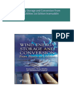 Download Complete Wind Energy Storage and Conversion From Basics to Utilities 1st Edition Inamuddin PDF for All Chapters