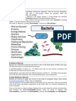 bacteria detailed note