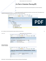 2. Baseline configuration for Plant in Production Planning (PP)