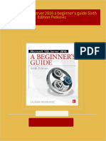 Microsoft SQL Server 2016 a beginner's guide Sixth Edition Petkovic All Chapters Instant Download