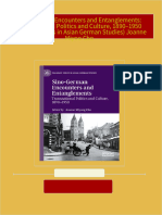 Sino-German Encounters and Entanglements: Transnational Politics and Culture, 1890–1950 (Palgrave Series in Asian German Studies) Joanne Miyoo Cho all chapter instant download