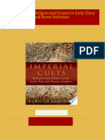 Get Imperial Cults: Religion and Empire in Early China and Rome Robinson PDF ebook with Full Chapters Now