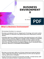 Business Environment II