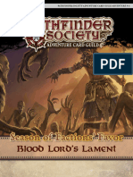 Adventure Card Game Adventure 4-6 Blood Lord's Lament