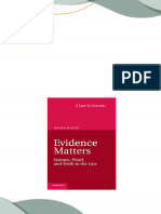 Download Full Evidence Matters Science Proof and Truth in the Law 1st Edition Susan Haack PDF All Chapters