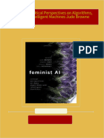 Instant download Feminist AI: Critical Perspectives on Algorithms, Data, and Intelligent Machines Jude Browne pdf all chapter