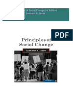 Immediate download Principles of Social Change 1st Edition Leonard A. Jason ebooks 2024