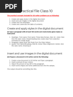 It Practical File Questions (402)