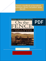 Instant Download On the Fence A Parent s Handbook of Horseback Riding Howell Equestrian Library 1st Edition Janet Barrett PDF All Chapters