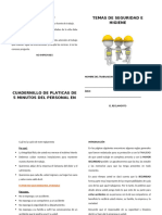 CUADERNILLO DE PLATICAS DE 5 MINUTOS