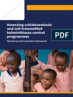 Assessing Schistosomiasis and STH WHO Guidelines