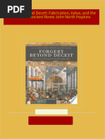 Complete Download Forgery Beyond Deceit: Fabrication, Value, and the Desire for Ancient Rome John North Hopkins PDF All Chapters