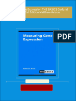 Measuring Gene Expression THE BASICS Garland Science 1st Edition Matthew Avison 2024 scribd download