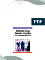 Instant download Multimodal Human Computer Interaction and Pervasive Services Premier Reference Source 1st Edition Patrizia Grifoni pdf all chapter