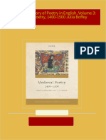 Full download The Oxford History of Poetry in English, Volume 3: Medieval Poetry, 1400-1500 Julia Boffey pdf docx