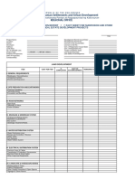 Site Inspection Report- Fact Sheet