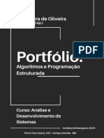 ALGORITMOS E PROGRAMAÇÃO ESTRUTURADA