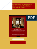 Immediate download Sovereignty: A Contribution To The Theory Of Public And International Law First Edition. Edition Belinda Cooper ebooks 2024