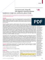 Safety and efficacy of mosunetuzumab, a bispecific antibody, in patients with relapsed or refractory follicular lymphoma- a single-arm- multicentre- phase 2 study