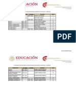 HORARIOS EXTRA 2024