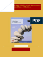 978-1259278211 (Scanned PDF) Strategic Management: Text and Cases 8th Edition 2024 Scribd Download