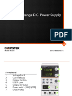 PFR-7100 Series Fanless Multi-Range DC Power Supply