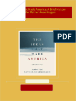 Download ebooks file The Ideas That Made America: A Brief History Jennifer Ratner-Rosenhagen all chapters