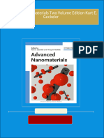 Get Advanced Nanomaterials Two Volume Edition Kurt E. Geckeler PDF ebook with Full Chapters Now