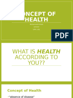 09.Concept of Health