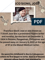 Francisco Sionil Jose 2