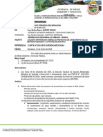 INFORME N° 0005 SOLICITO INFORMACION DE OBRAS PARA RUPAP