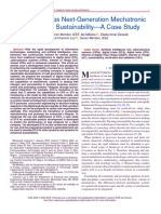 Digital Triads as Next-Generation Mechatronic Systems for Sustainability-A Case Study