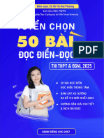 Ok Cô Vũ Mai Phương 50 Bài Đọc Điền Đọc Hiểu Theo Định Hướng Thi THPT ĐGNL Năm 2025