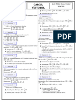 calcul vectoriel