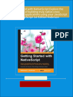 [FREE PDF sample] Getting Started with NativeScript Explore the possibility of building truly native cross platform mobile applications using your JavaScript skill NativeScript 1st Edition Anderson ebooks