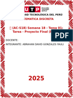 (AC-S18) Semana 18 - Tema 01 Tarea - Proyecto Final (PROY)