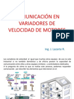 Comunicación en Variadores de Velocidad de Motores