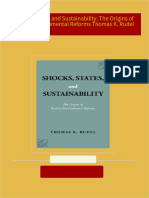 Shocks, States, and Sustainability: The Origins of Radical Environmental Reforms Thomas K. Rudel all chapter instant download