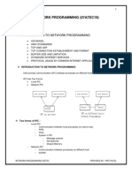 Network Programming Unit I Notes