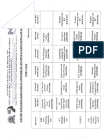 M.Tech I Sem Time Table Jan-2025