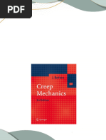 Download Full Creep Mechanics 3rd ed 2008 3rd ed. Edition Josef Betten PDF All Chapters