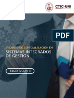 CETIC-UNI 6° CDE - Curso en Sistemas Integrados de Gestión - FI- 22.06.19