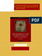 Instant Download Jews, Sovereignty, and International Law: Ideology and Ambivalence in Early Israeli Legal Diplomacy Rotem Giladi PDF All Chapters