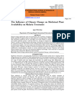 The Influence of Climate Change on Medicinal Plant  Availability on Malaria Treatment (www.kiu.ac.ug)