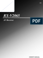 RX-V2065 amplituner 