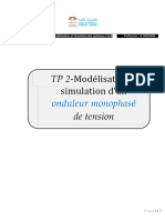 TP2 onduleur monophasé