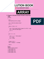 ARRAY SOLUTION