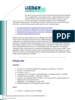 Bioenergy Conversion Factors